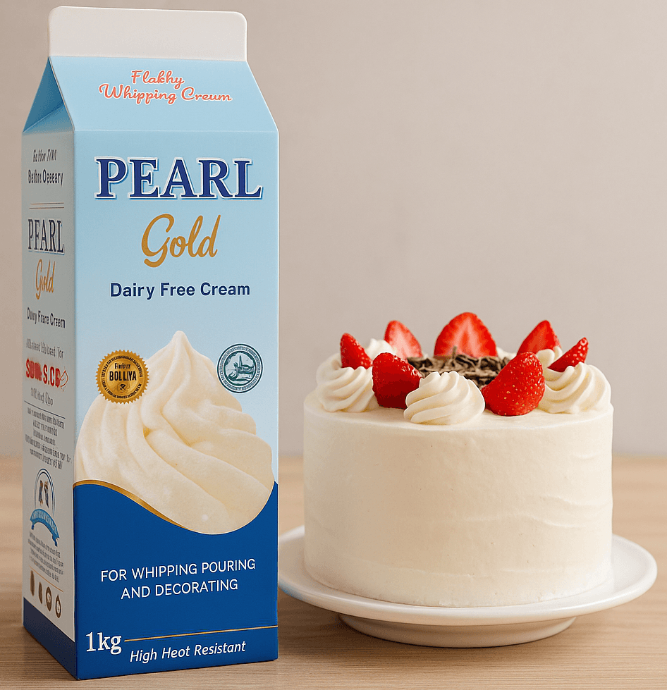 Pearl Gold Whipping Cream 1kg